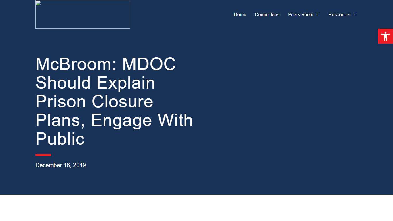 McBroom: MDOC should explain prison closure plans, engage with public - Michigan Senate Republicans