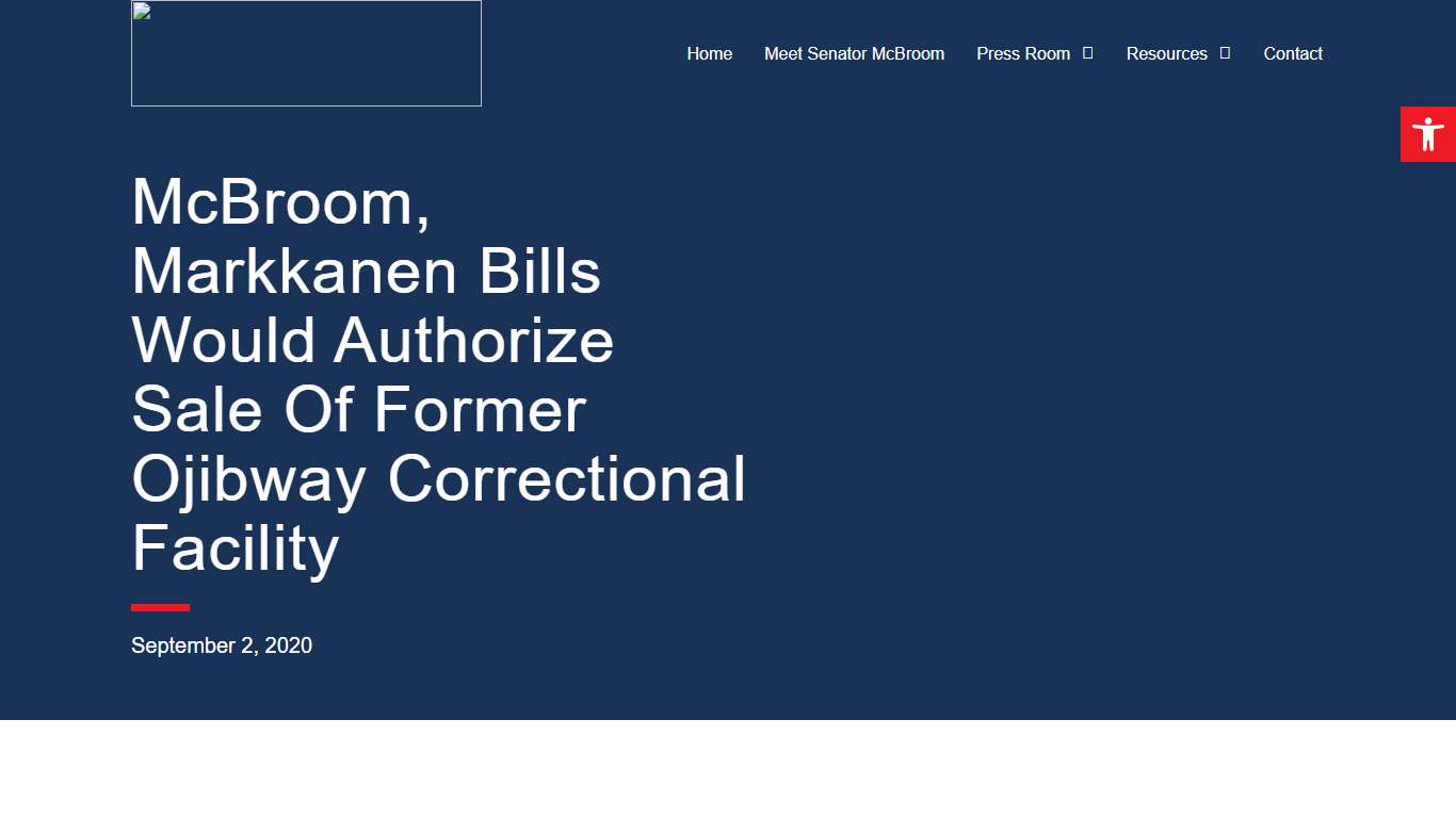 McBroom, Markkanen bills would authorize sale of former Ojibway Correctional Facility - Senator Ed McBroom